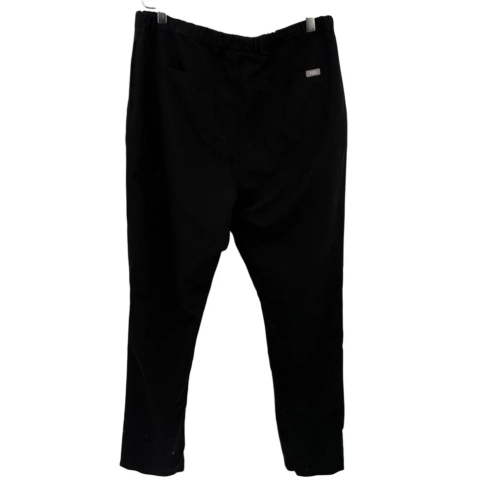 FIGS Men's Pisco Basic Scrub Pants Black Size L Nursing Doctor‎ Hospital Clinic